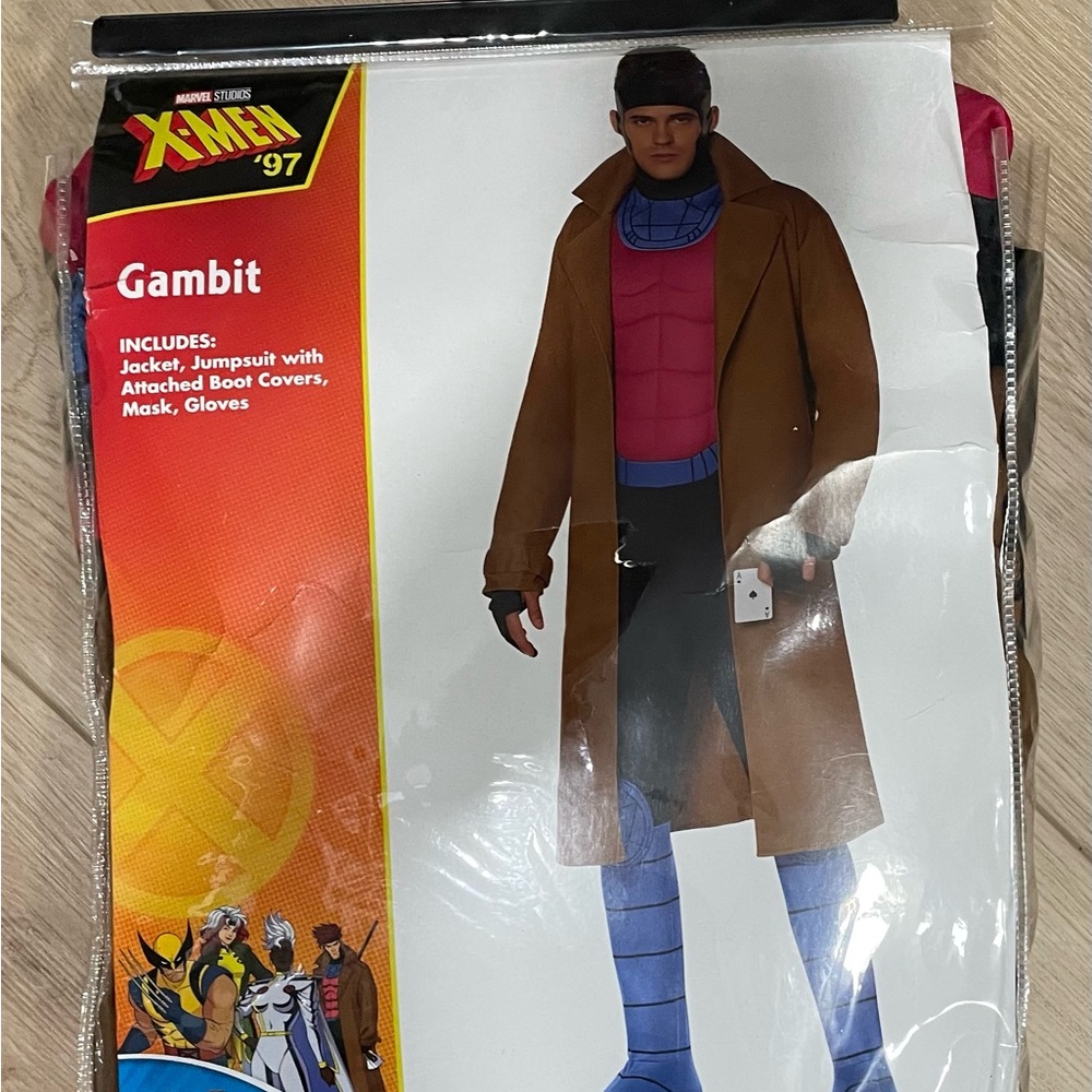 X-Men Gambit Costume Adult